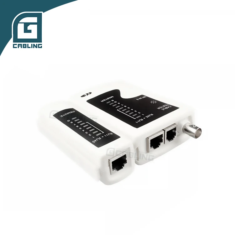 Тестер сетевого кабеля Gcabling RJ45 RJ12 RJ11 lan прибор для проверки провода передачи данных тестер