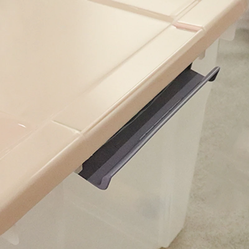 High quality light weight plastic box storage household plastic box with wheels