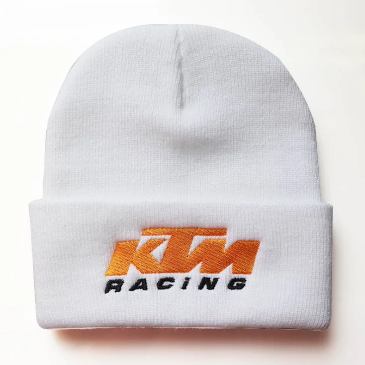  Весна 2021 мужская и женская теплая шерстяная шапка KTM Racing вязаная с вышивкой шапки-бини шапки в стиле