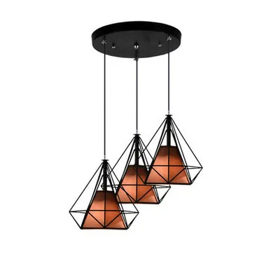 Creative American country chandelier retro industrial style iron chandelier