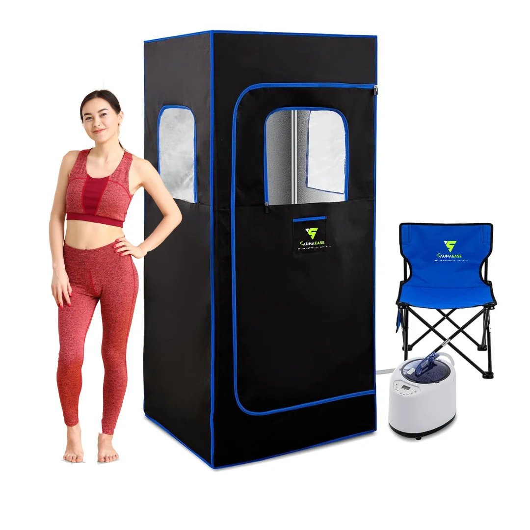 Quick-Drying Portable Outdoor Sauna Room with 600D Oxford Cloth with Aluminum Layer for Heat Retention