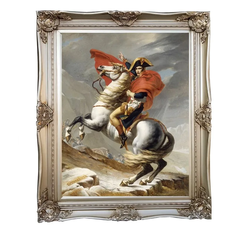 golden classical luxury wall picture photo frame blank canvas oil painting framed moulding for sale