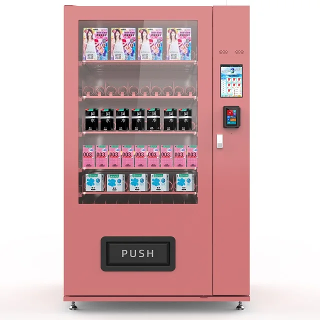 Лидер продаж, смарт-автомат для продажи закусок и напитков с CE/UL