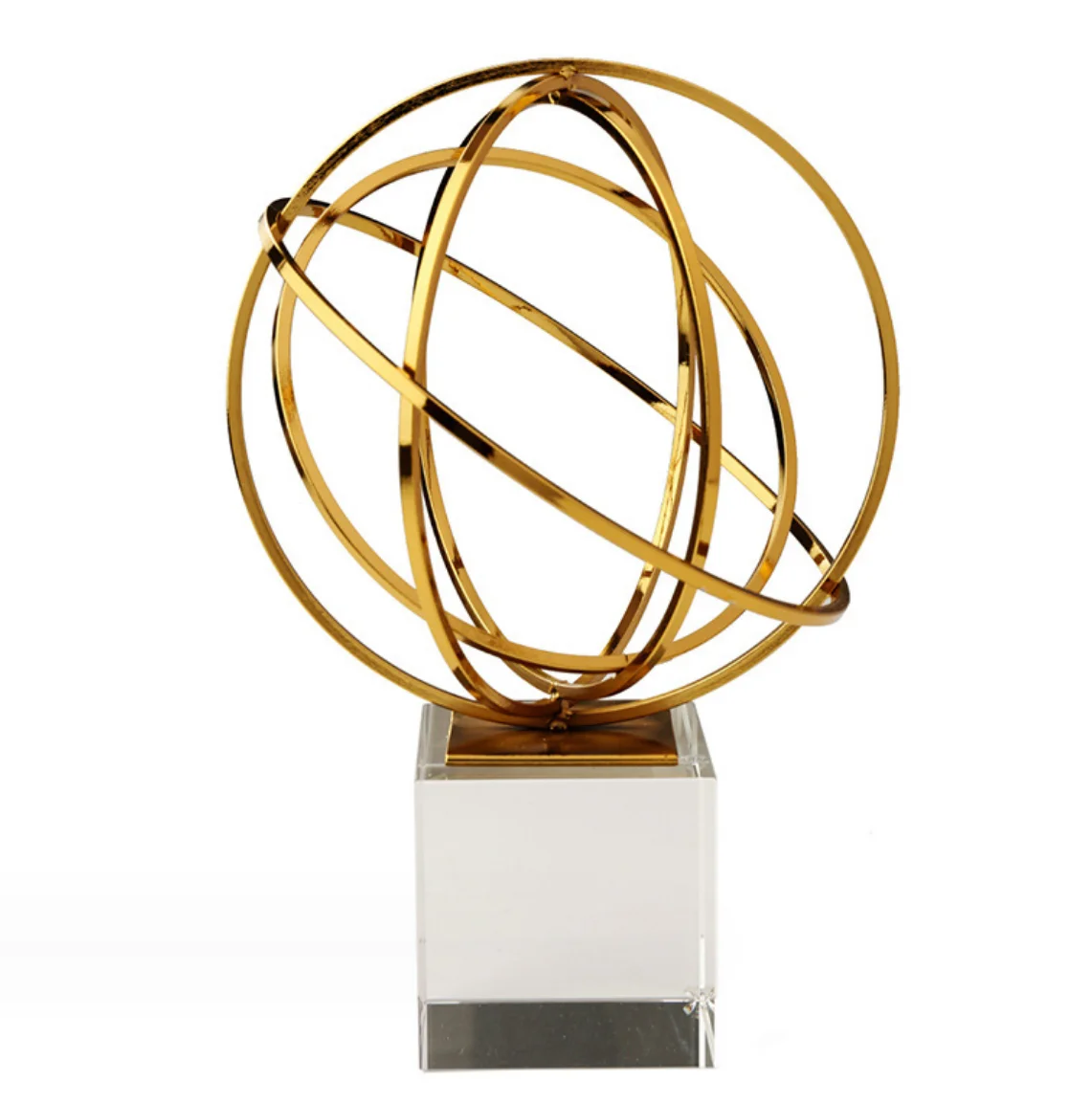 Good Quality Resin Electroplate Art Decoration Ornament Small Size Decor Desktop Statue Decorations Resin Crafts for Desktop