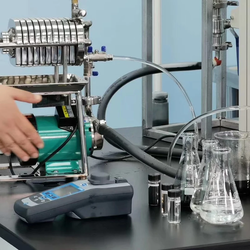 Perfume filter press Small automatic plate frame filter