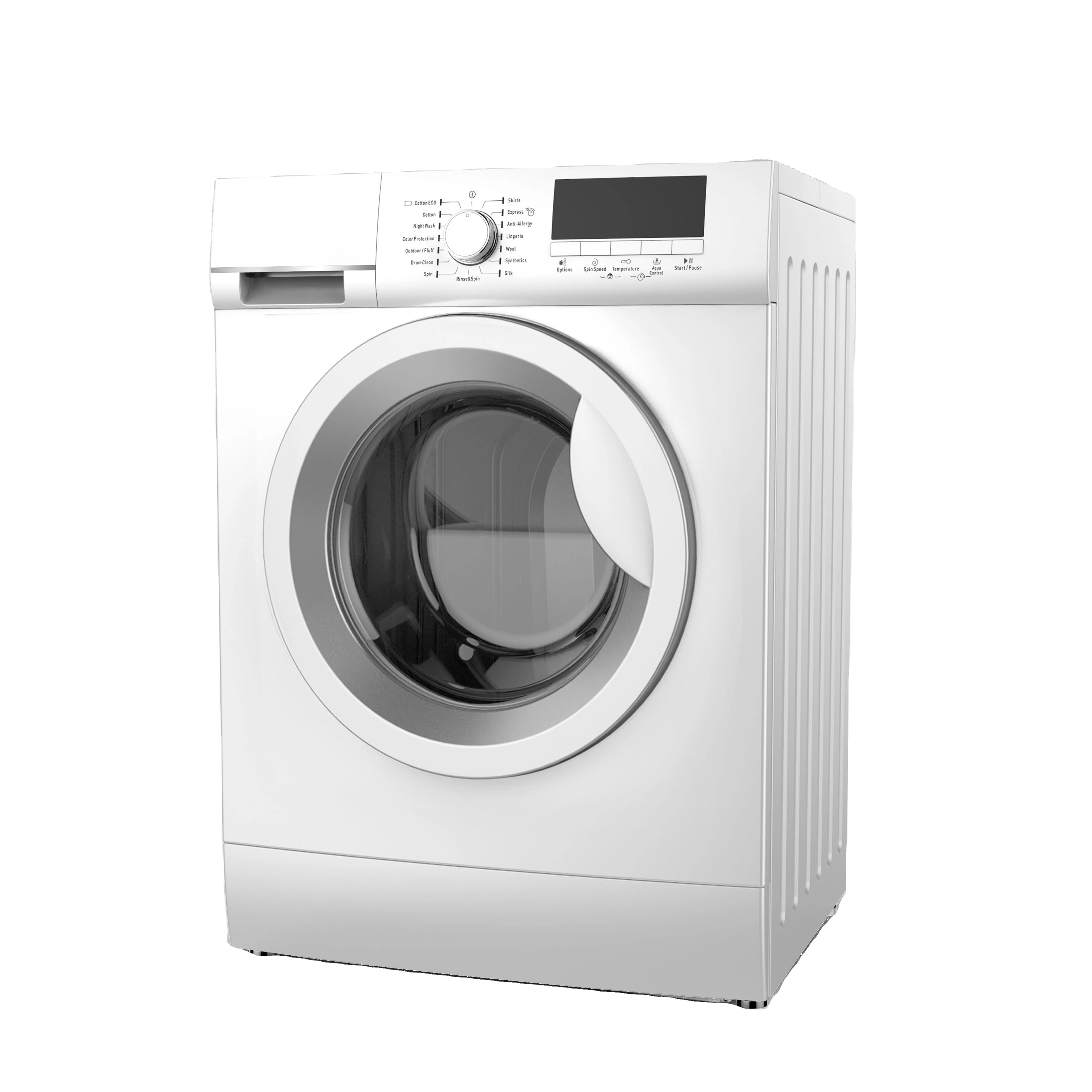Cheap Clothes Full Automatic Front Loading Clothes Cleaning Washing Machine