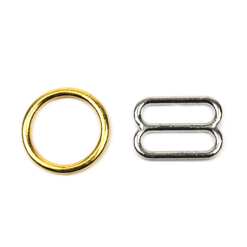 Высококачественные Аксессуары для нижнего белья, пряжка для бюстгальтера, аксессуары для купальников, регулирующее металлическое кольцо, скользящий бюстгальтер, G-образный крючок