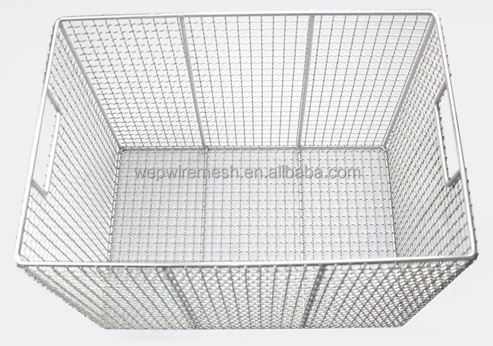 High quality Hotel Kitchen Equipment Stainless Steel 304 304L Fry Basket