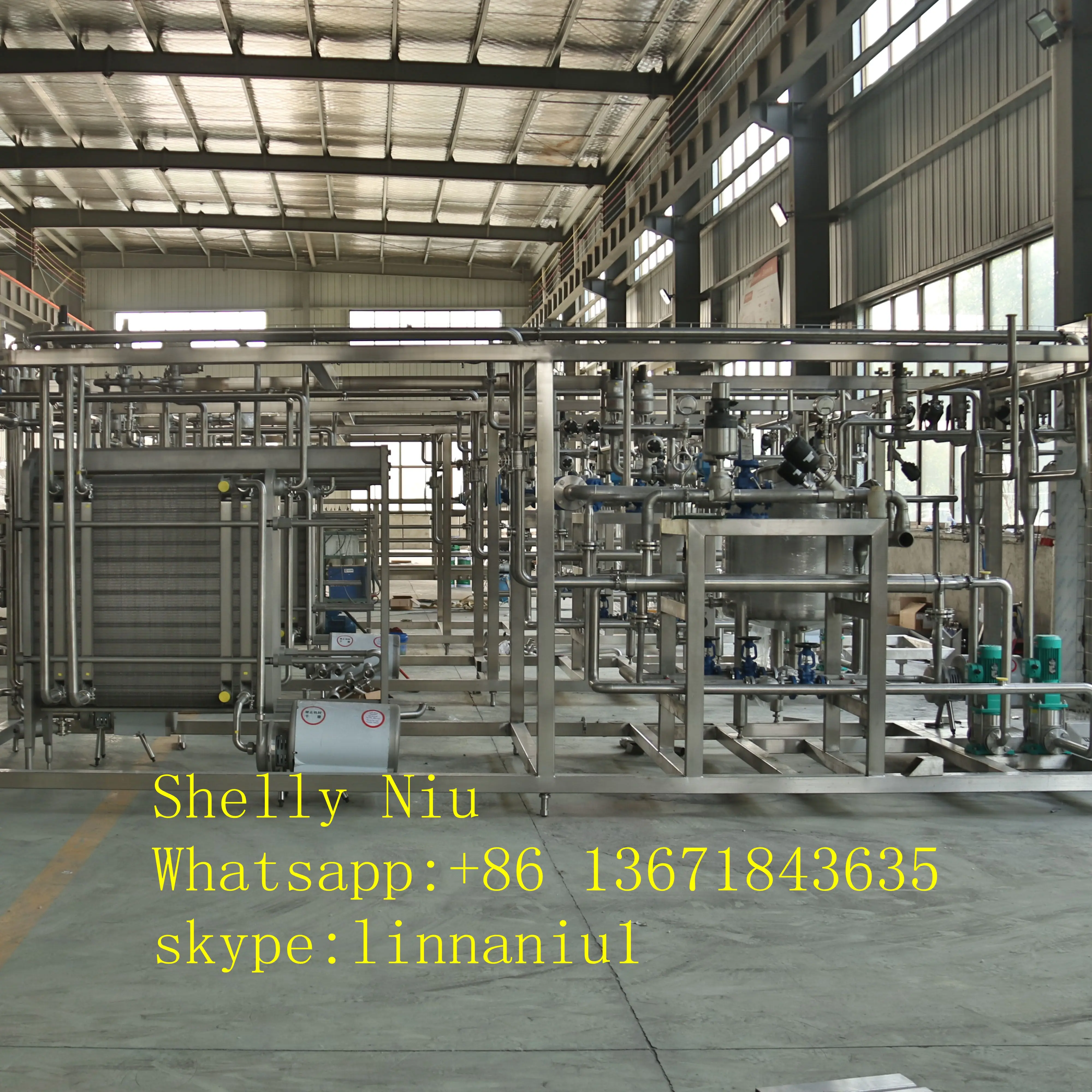 Good quality small milk HTST pasteurizer/sterilizer