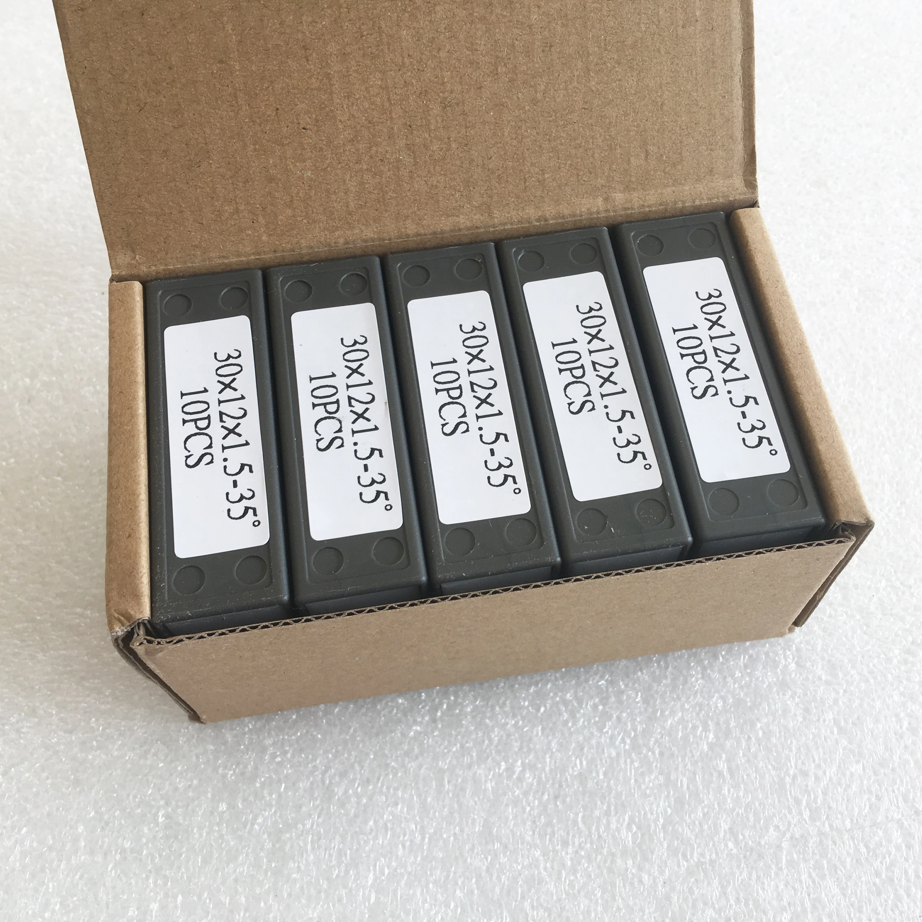 30*12*1.5mm Tungsten carbide woodworking planer blades for industrial wood spiral cutter