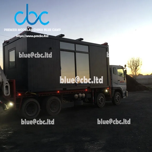 High quality prefabricated 4 bedroom container house home apartment