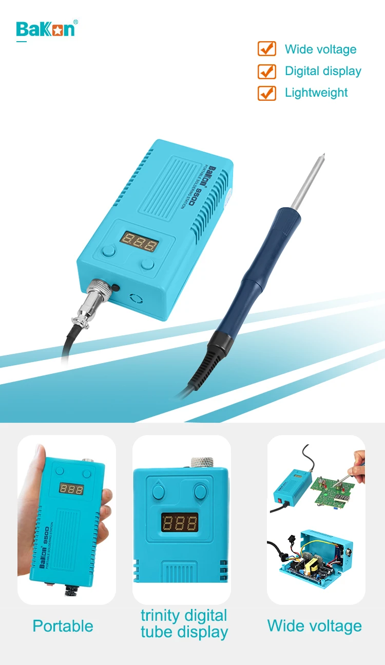 Low Price Quick Portable High Prequency Heating Mini Rework Mobile Repair Soldering Station