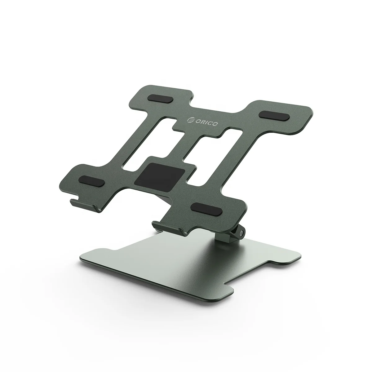 
ORICO Flexible Table Aluminium 4 USB PC Expansion Ergonomic Adjustable Folding Vertical Laptop Stand With HUB OLST-4A 