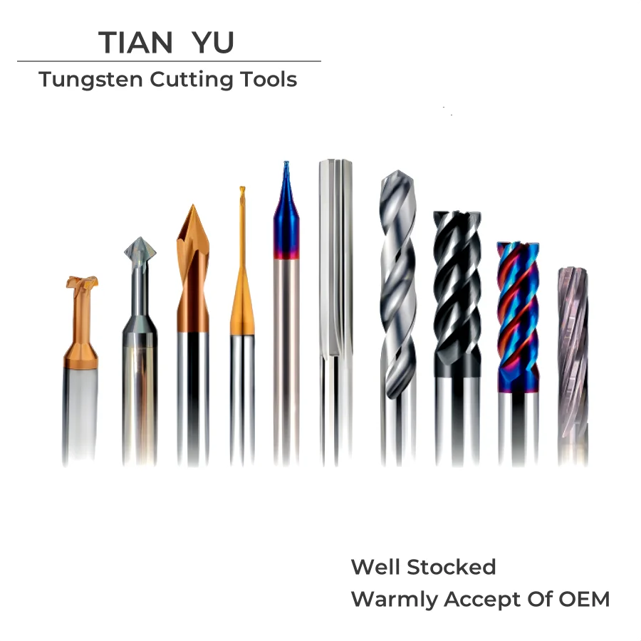Factory Price Wholesale High Quality  Endmills Corner Radius Milling Cutter Solid Carbide End Mill