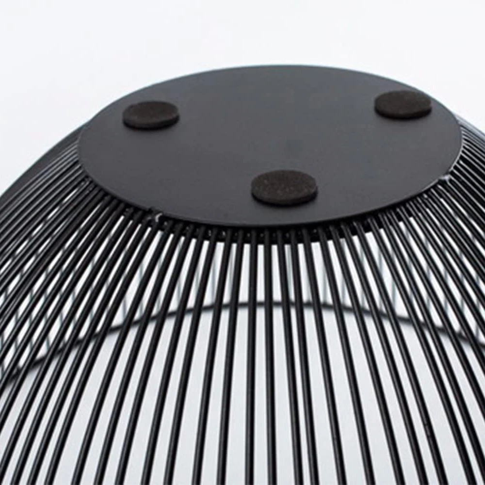 Kitchen Minimalist  Iron Fruit Bowl Stand Metal Wire Fruit Basket Countertop Holder For Fruit Vegetables