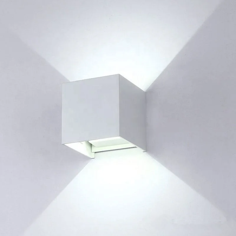 
Simple style up down staircase bathroom corner deco fixtures 6w 10w led wall lighting 