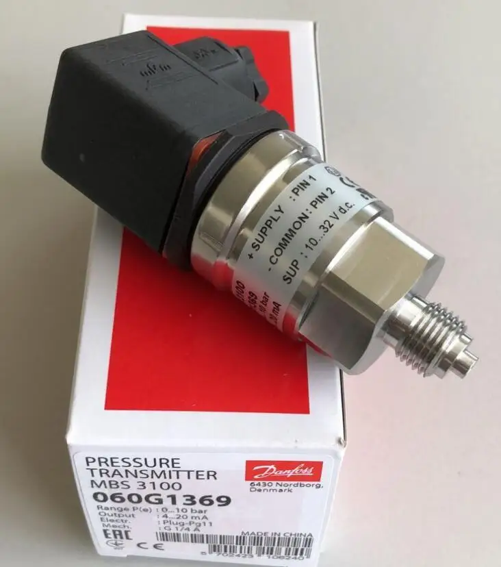 Оригинальный Danfoss MBS1200 MBS3000 давления MBS 3000 060G1122 компактный корабль Сертификация передатчик для применения