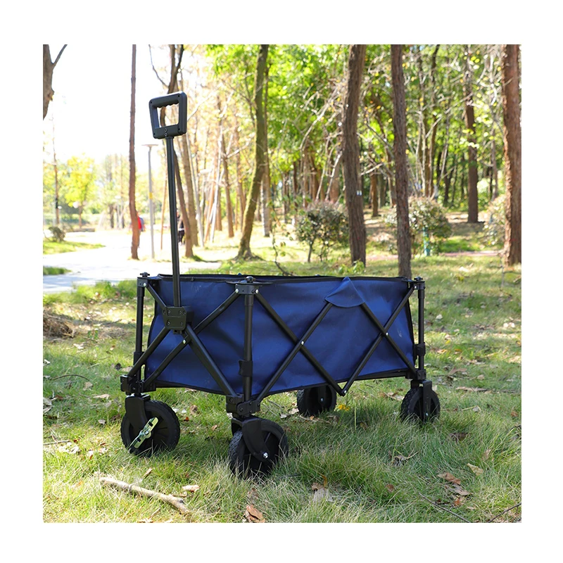 China Manufactory Camping Trolley Wagon Outdoor Convenient Practical Stroller Wagon Cart