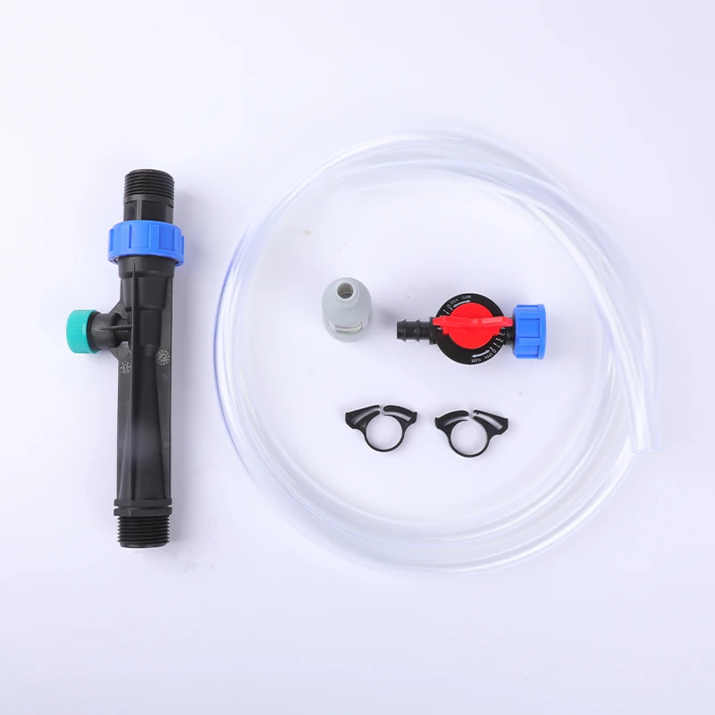 Drip Irrigation System 1/2- 3/4 Inch Suction Assembly Venturi Fertilizer spreaders