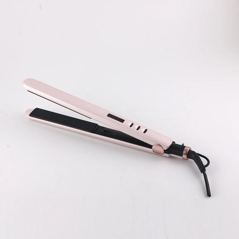 Amazon online shopping hairstyle equipment of PTC heating element private label hair straightener flat iron