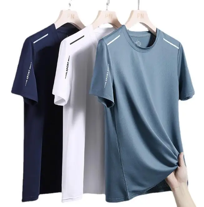 Manufacturer T Shirt Wholesale Latest Design Cotton Quick Dry Men Sport Gym T Shirts Wholesale Price