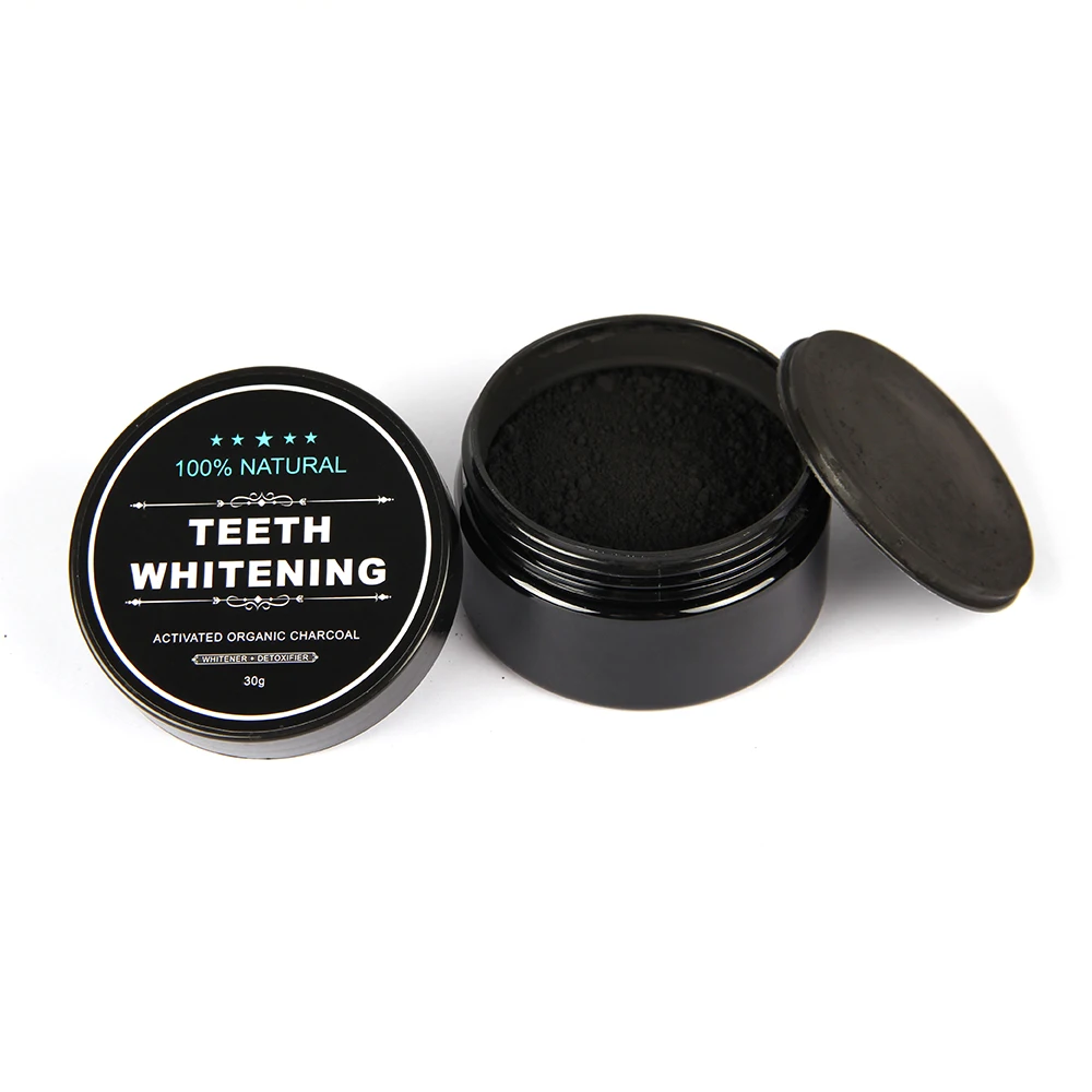 
Natural Coconut Organic Dental Cleaning Activated Charcoal Teeth Whitening Powder 