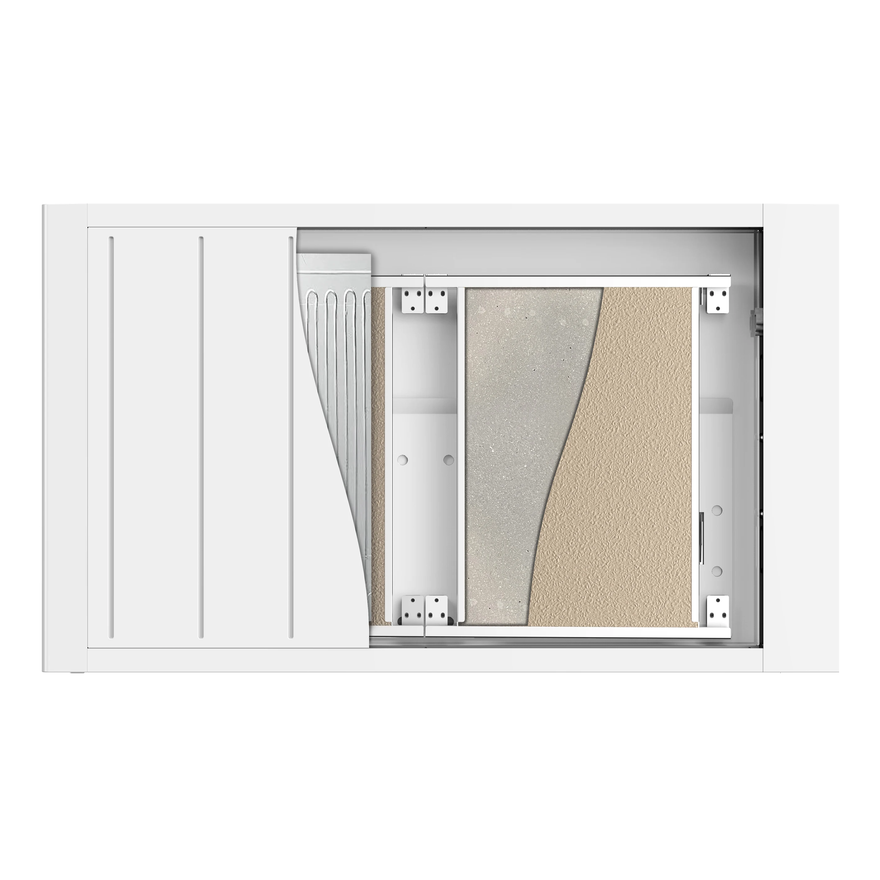 Thermal Storage Convector Heater Electric 2000W Free Standing Portable Radiator