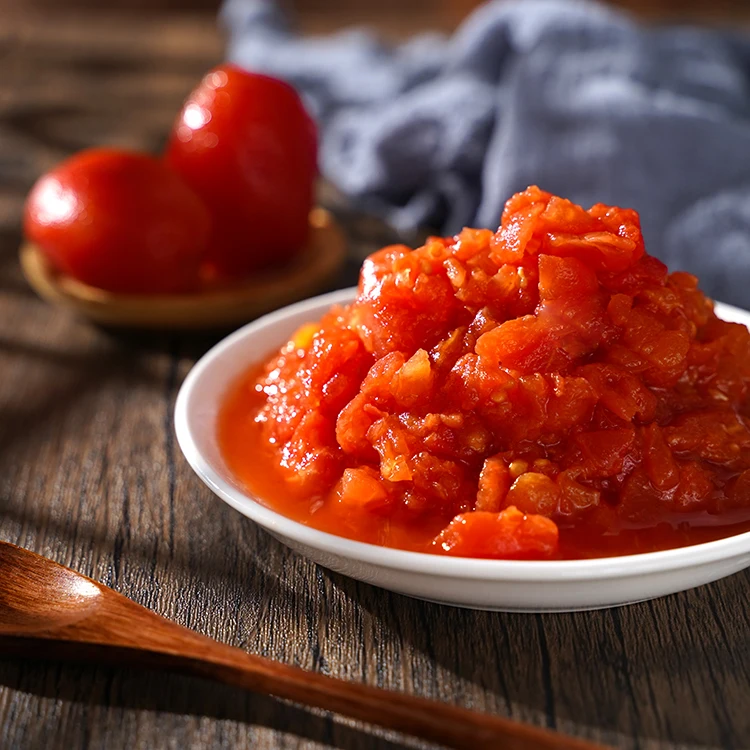 Factory Hot Selling 820g Diced Tomato Cube