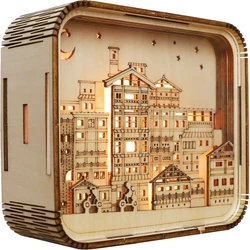 Discount Price Accept Custom Hong Ya Dong 3D Jigsaw Puzzle Model With Light