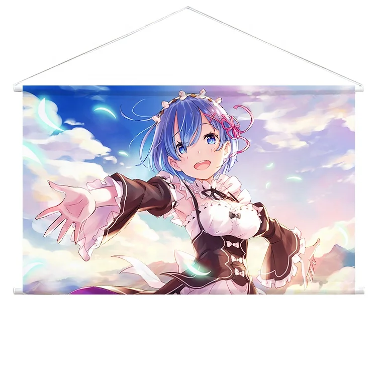 Японский стиль аниме декоративная роспись настенный фон висячая картина китайский новый год современная столовая Рождество офис