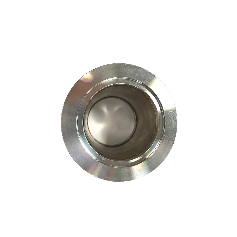Ss304 Standard Kf Flange Kf Straight Connector Full Nipple Connector