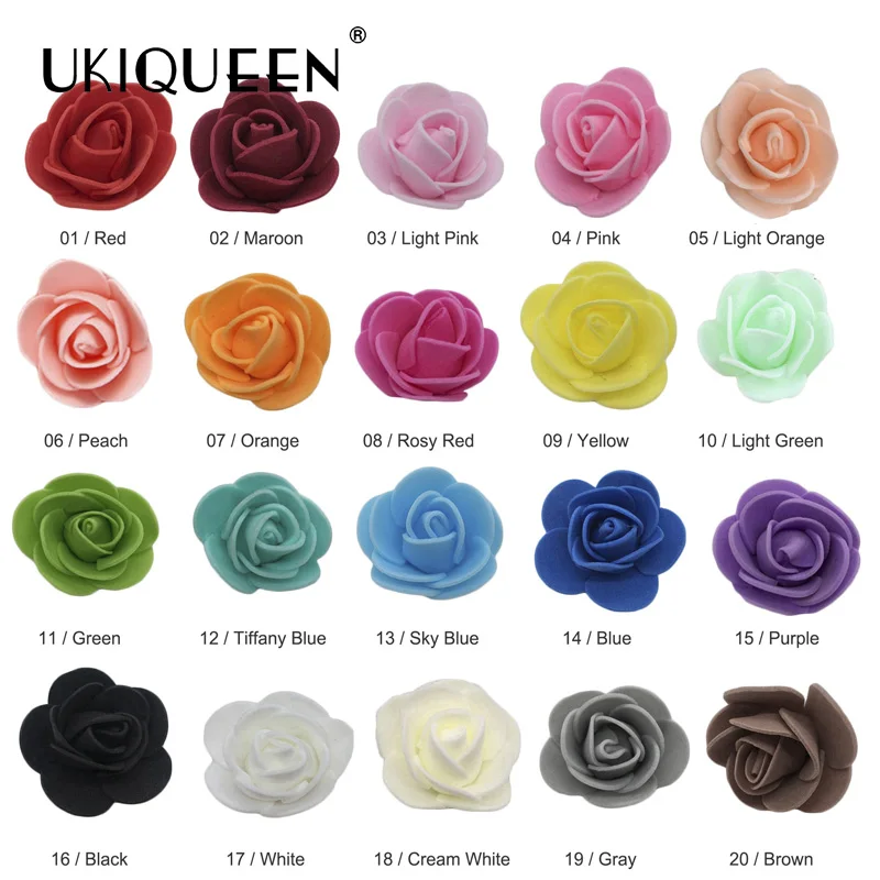 High Quality Girl friend Christmas Valentine Gift 16 inch 40 cm Foam Teddy Rose Rear with Heart