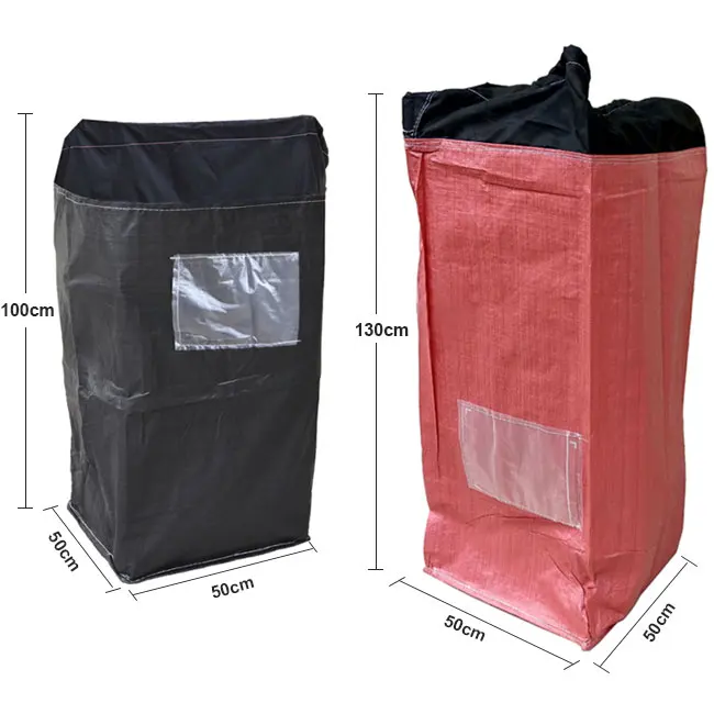 Customizable express logistics drawstring woven bag weighs 140 grams per