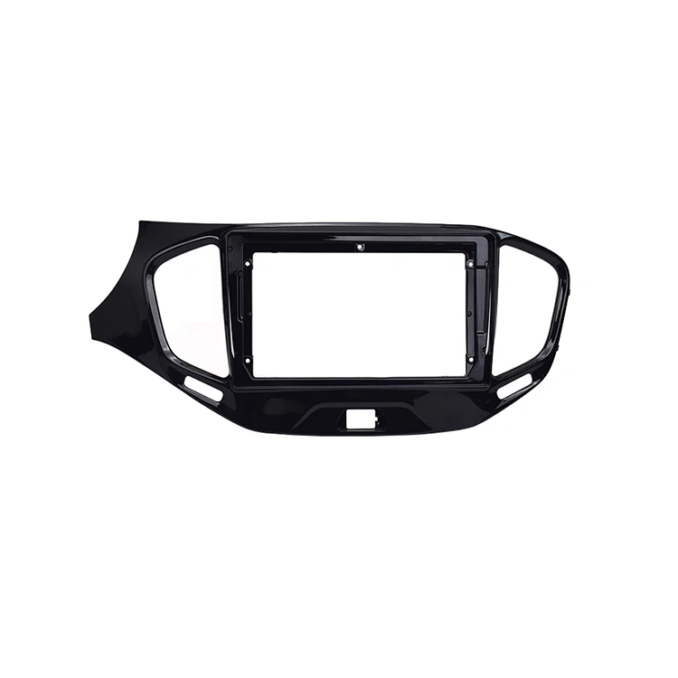 9 Inch Car Radio Fascia For Lada Vesta 2015 Dash Installation Kit Stereo Video Frame Android Car Stereo Video Plastic Frame