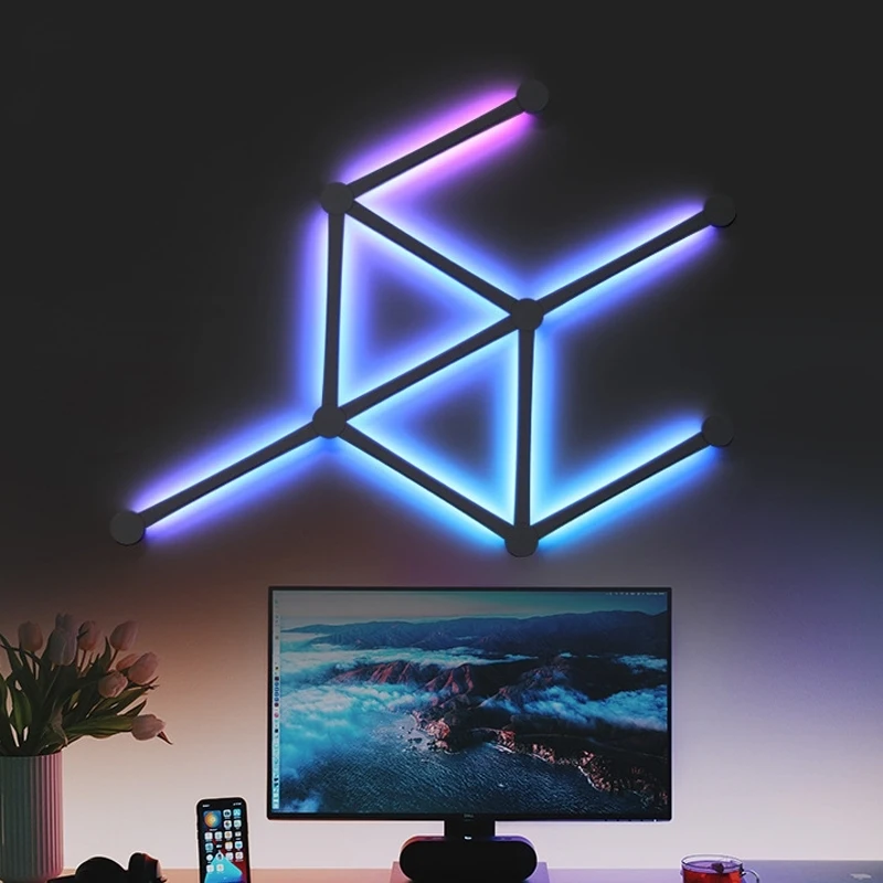 Бесплатное управление приложением JSK-P22 умная мозаика RGB встроенный звуковой