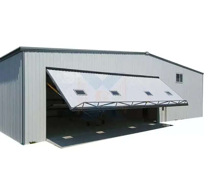 Prefab Metal Garage Carports Steel Structure Garage 2 Car Metal Carport