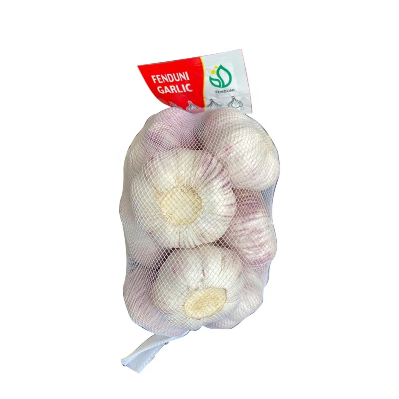 Shandong New Crop Fenduni Supply Fresh RED Garlic Normal White 5.5cm 10kg/carton for South Sudan/Mayotte