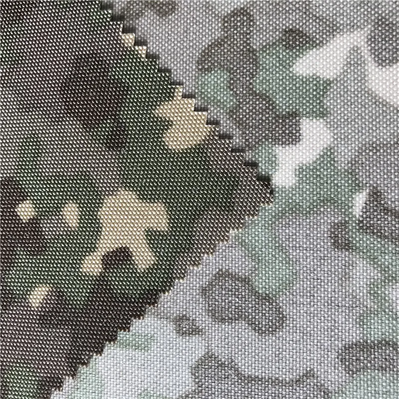 K3/PU6RO 100% HT nylon 1000D HT nylon Print and PU camo fabric for tactical backpack tactical vest