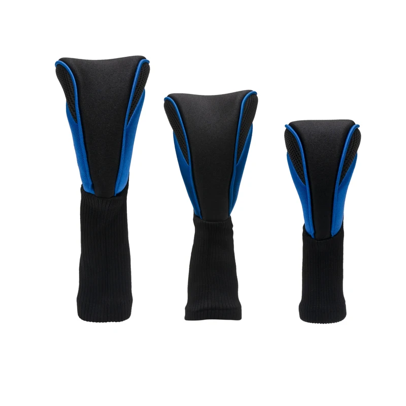 Full Leather Cover Grain Leather Golf Driver Head Covers Plain Splvy Value Design Folding