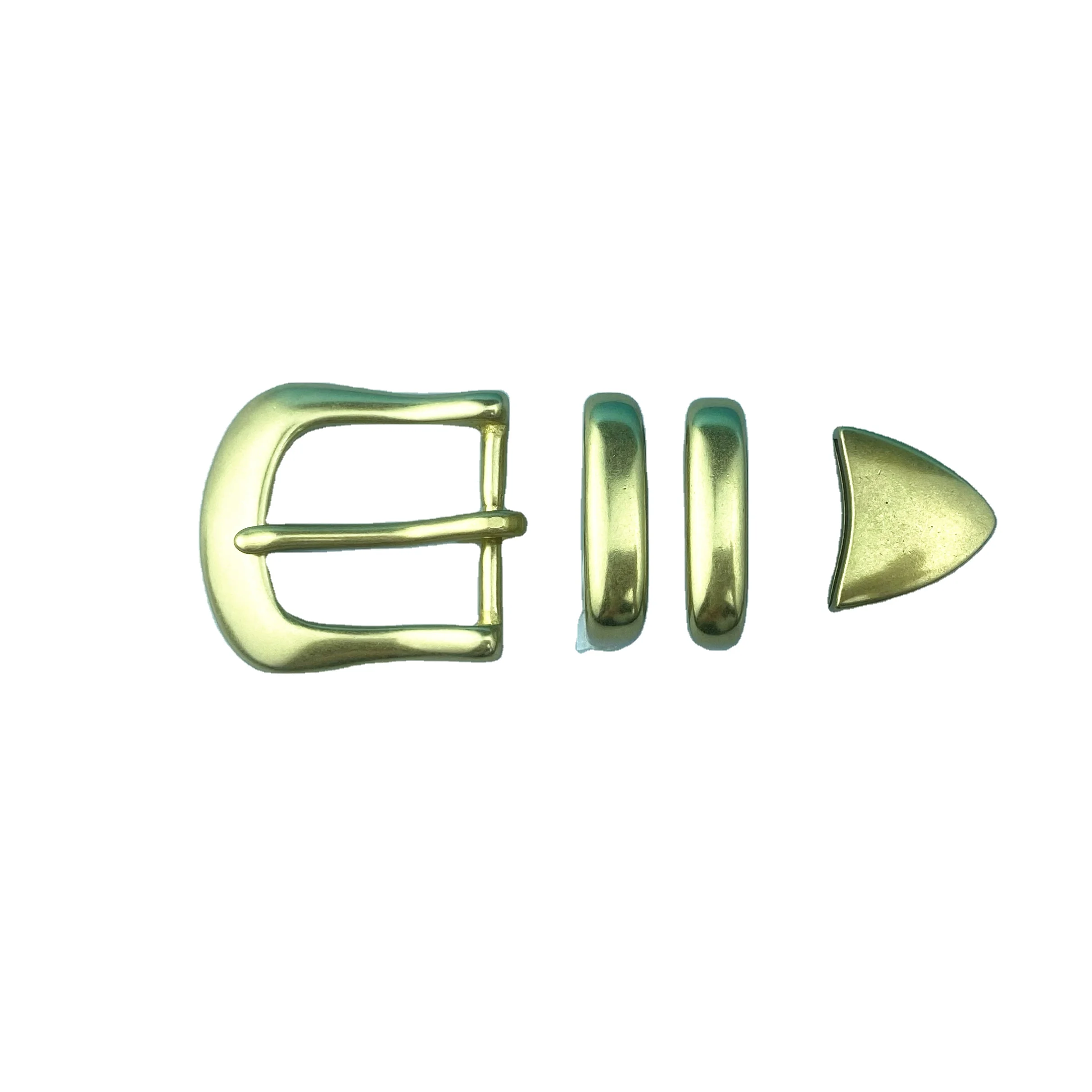 NEW STYLE Metal Cowboy Belt Buckle 30MM American belt buckle SOLID BRASS Belt Buckle Set