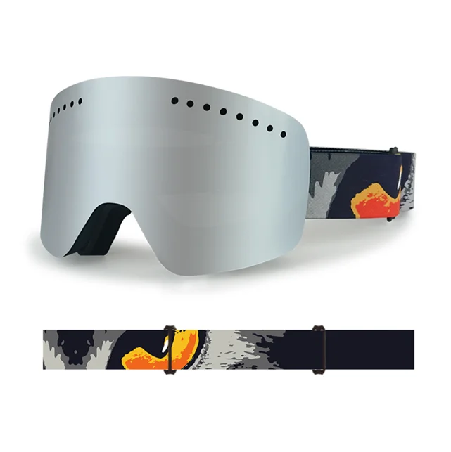 New arrival strap private label custom snowmobile skiing  Magnetic ski and snowboard product