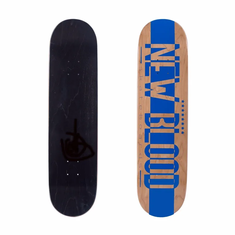 100% Canadian Maple Skateboard Decks Custom Graphic Professional Double Rocker China Manufacturer OEM Skateboards