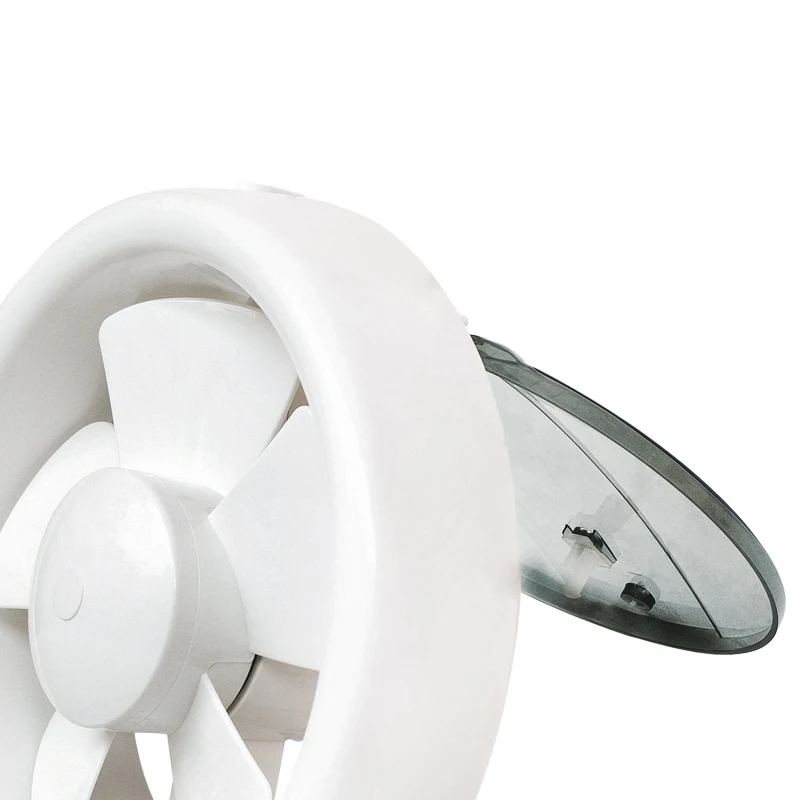 Angega Z6 8 inch round shape circular toilet silent classic ventilating ventilation fan with SASO CB