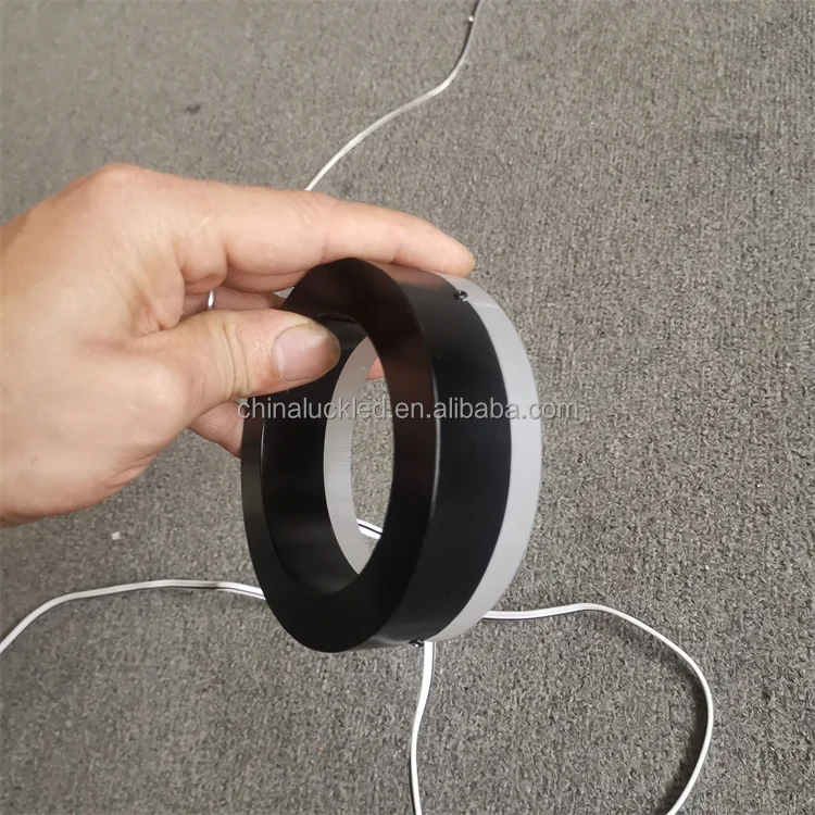 Outdoor Led Letter Business Store Front Sign Advertising Illuminated 3D Acrylic Light Up Custom Electronic Sign Led Letters