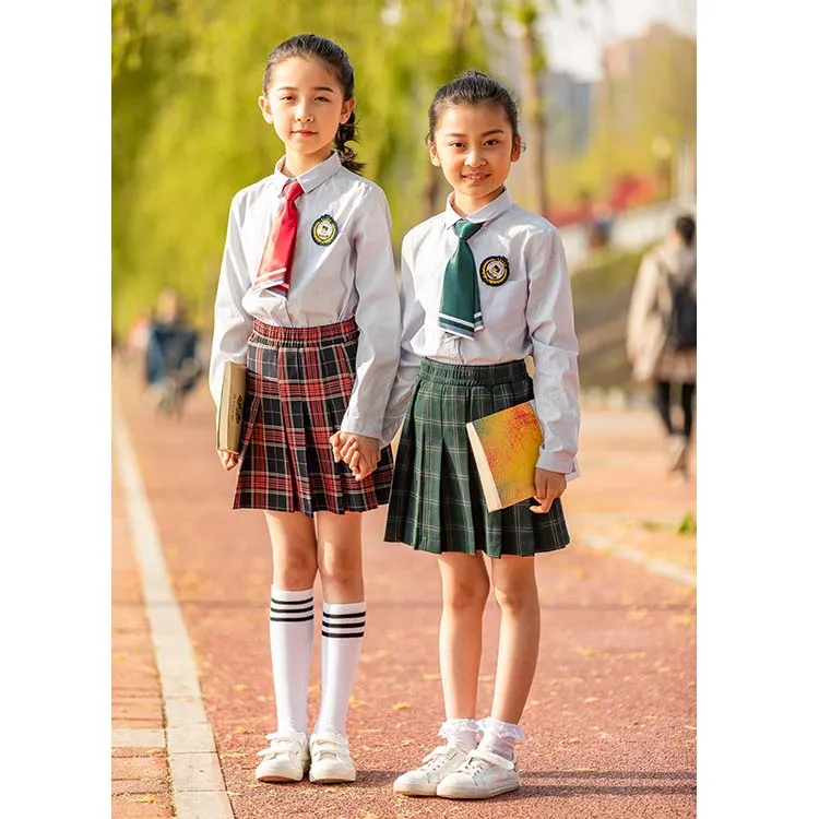 Factory Supply OEM Custom Primary Children High Kids Kindergarten School Uniforms
