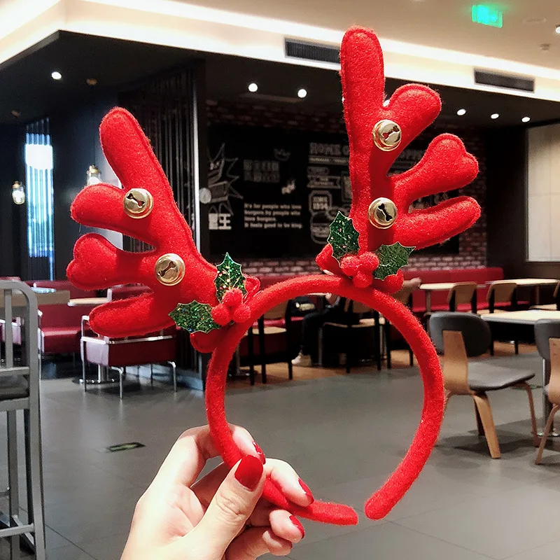 Christmas Gifts Snowman Reindeer Christmas Hair Band Cute Holiday Hair Band Bulk For Girls Kids