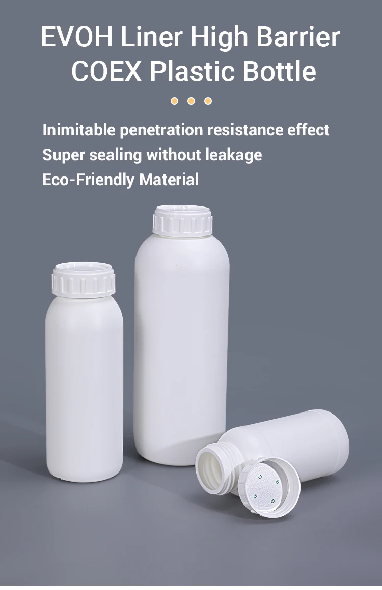 UMETASS Wholesale Coex Plastic Bottle With Evoh 100ml For Pesticide Chemicals Liquid Container