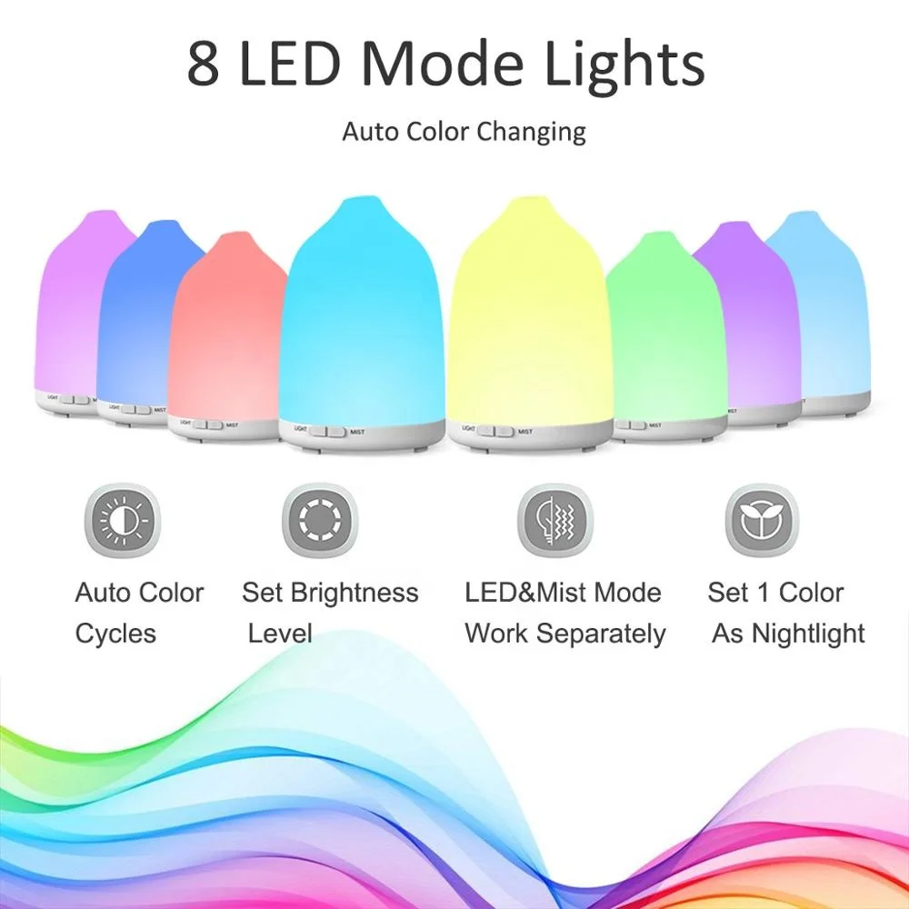 Newest Aroma Diffuser Air Ultrasonic Humidifier Air Purify Essential Oil Humidifier
