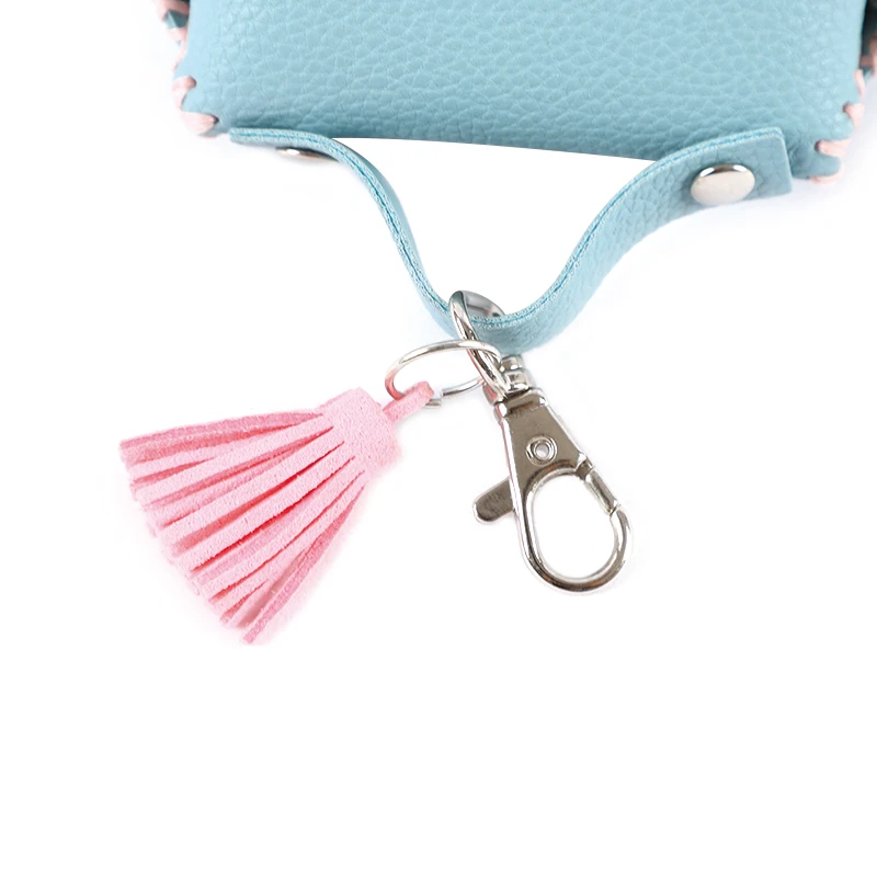 Wholesale DIY Promotional PVC Leather Custom Kids small promotional toys Luxury Coin Purse