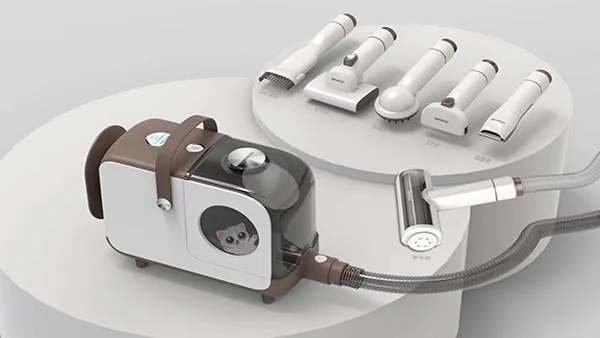 OEM Service Custom Pet Vacuum Cleaner Handheld Pet Grooming Kit With Vaccuum Other Pet Cleaning & Grooming Products